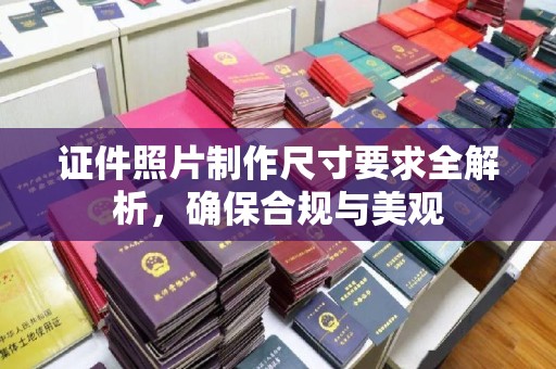 新荣证件照片制作尺寸要求全解析，确保合规与美观