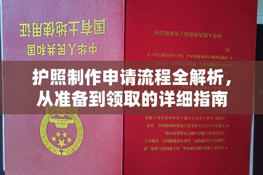 新荣护照制作申请流程全解析，从准备到领取的详细指南