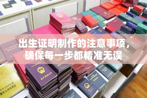 新荣出生证明制作的注意事项，确保每一步都精准无误