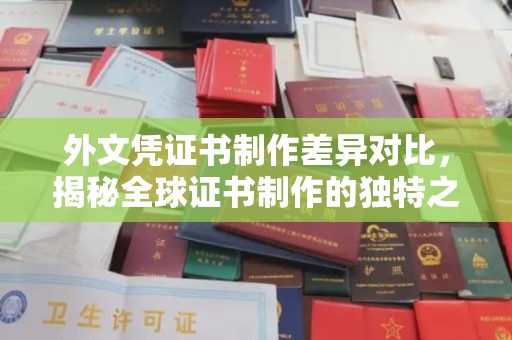 新荣外文凭证书制作差异对比，揭秘全球证书制作的独特之处