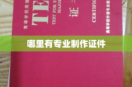 新荣哪里有专业制作证件