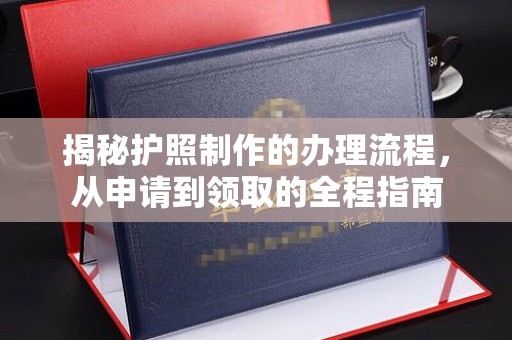 新荣揭秘护照制作的办理流程，从申请到领取的全程指南